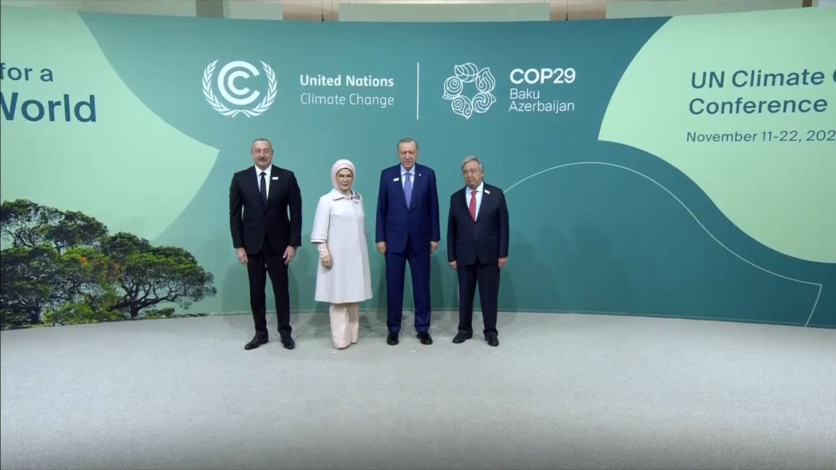 Cumhurbaşkanı Erdoğan, Dünya Liderleri İklim Zirvesi’ne katıldı