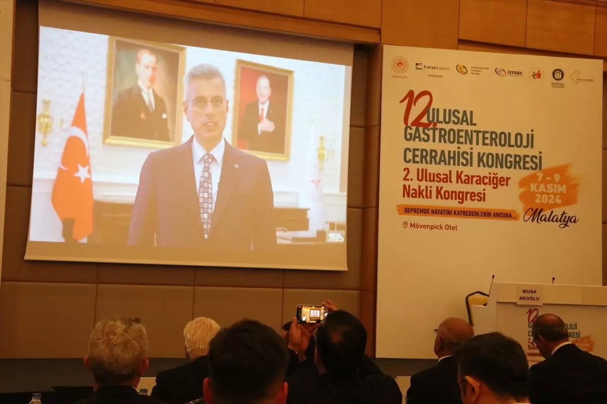 Malatya’da 12. Gastroenteroloji Cerrahisi ve 2. Ulusal Karaciğer Nakli kongreleri başladı