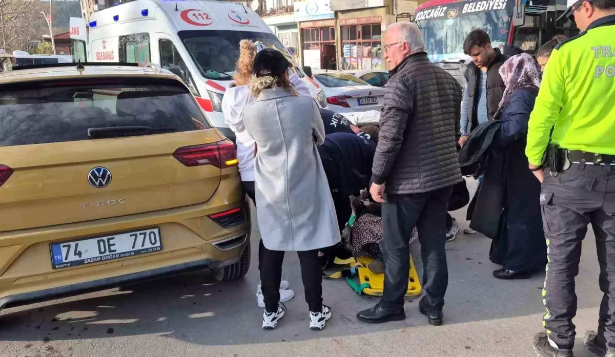 Bartın’da Yaya Trafik Kazası