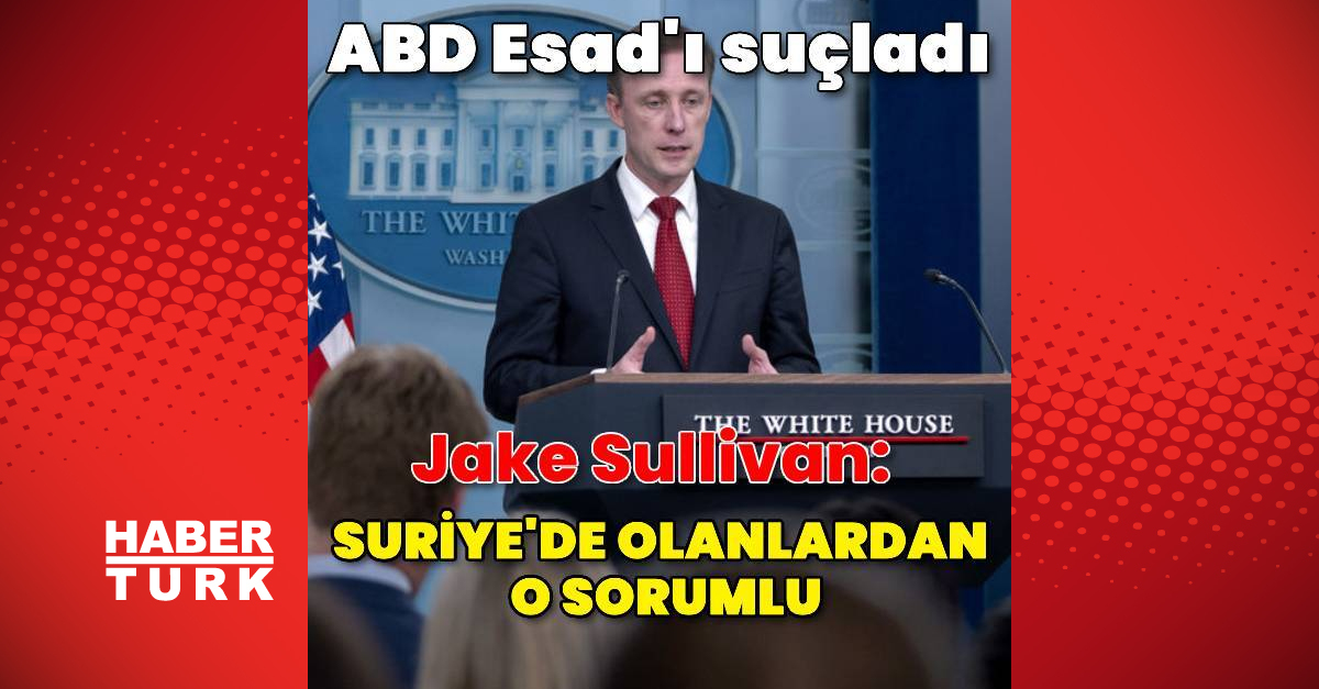 Suriye’de olanlar Esad’ın suçu