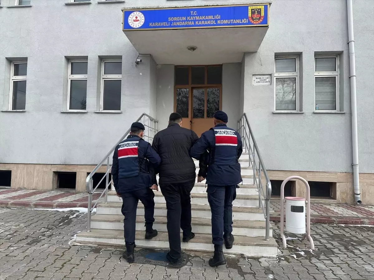 Sorgun’da Yağma Suçlusu Yakalandı