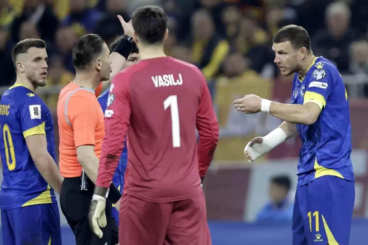 Dzeko’nun Burnu Kırıldı