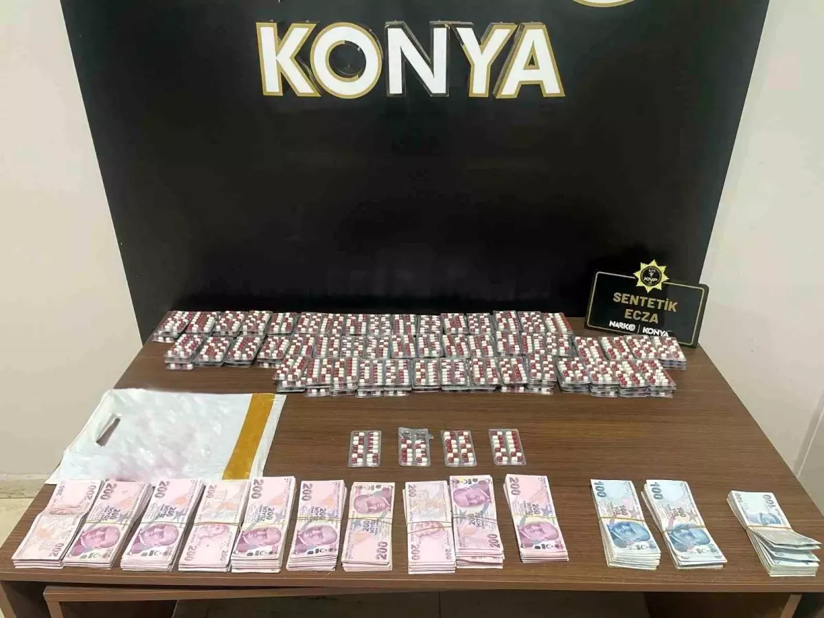 Konya’da 62 Narkotik Operasyonu: 28 Tutuklama