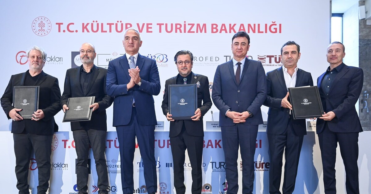 Müzik ve gastronomi sektöründe tarihi imzalar atıldı