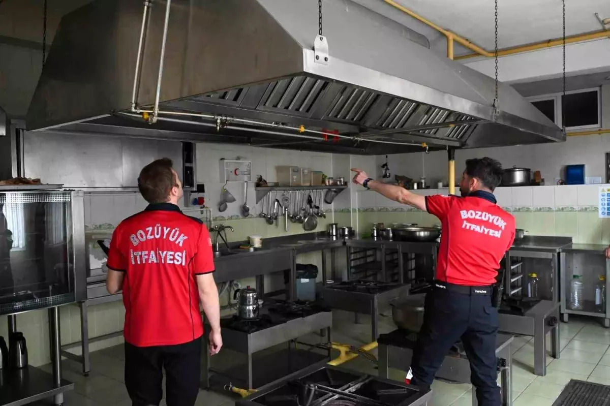 Bozüyük’te Öğrenci Yurtlarında Yangın Denetimi